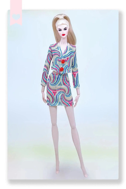 Brown - Luxury Dress For Barbie Doll Clothes Clothing And Accessories For Barbie Dresses Costume Sportwear Uniform Gowns Fashionista By WTB