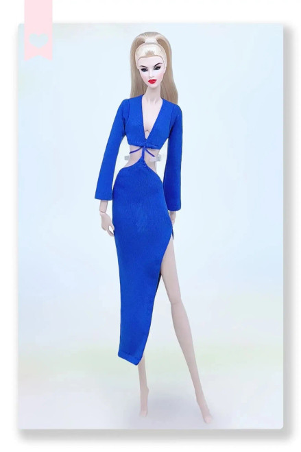 Silver - Luxury Dress For Barbie Doll Clothes Clothing And Accessories For Barbie Dresses Costume Sportwear Uniform Gowns Fashionista By WTB