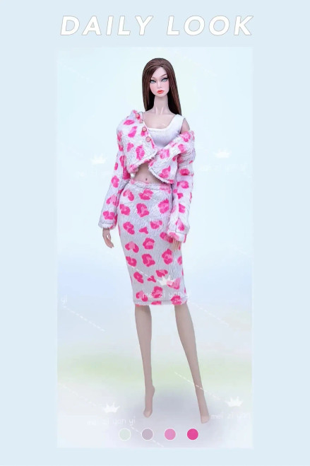 Clear - Dress For Barbie Accessories Clothing Clothes Fashionistas Princes Cosplay Costume For Barbie Clothes Set Girls Birthday Toys By WTB