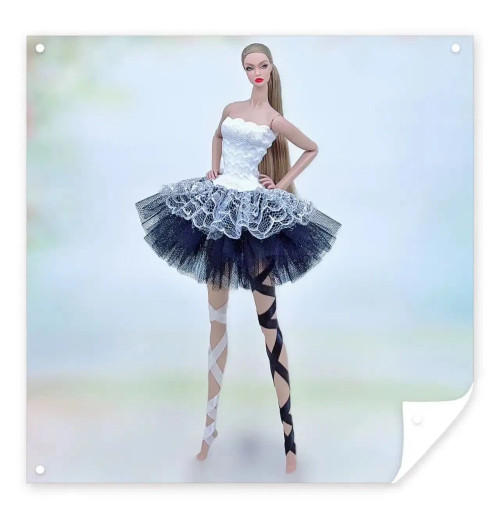 Chocolate - For Clothes For Barbie Ballerina By WTB