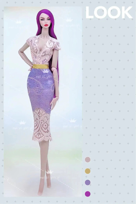 Pink - For Clothes Pink For 30Cm Doll By WTB