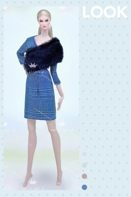 White - For Clothes Pink For 30Cm Doll By WTB