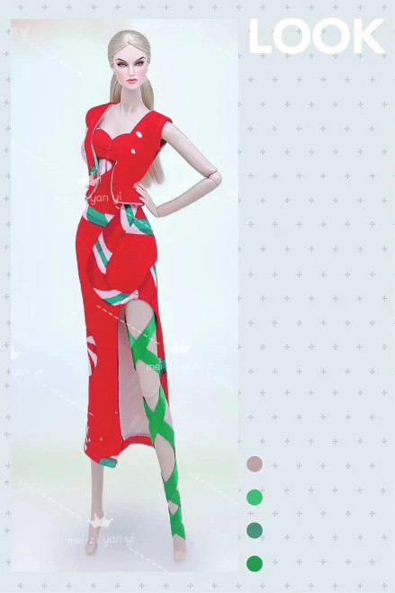 Clear - For Clothes Pink For 30Cm Doll By WTB