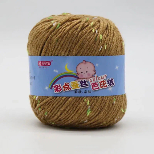 Emerald Green - High Quality Worsted Wool Thread Colorful Eco-Dyed Needlework Baby Cotton Cashmere Yarn For Hand Knitting Crochet Drop Shipping By WTB