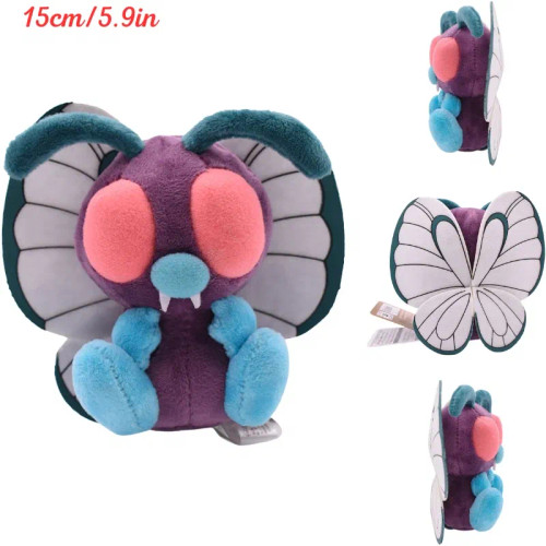 Purple - Pokemon Shiny Mimikyu Cubone Butterfree Plush Toys Anime Caterpie Shinx Charizard Stuffed Animal Peluche Dolls Birthday Gift Kid By WTB