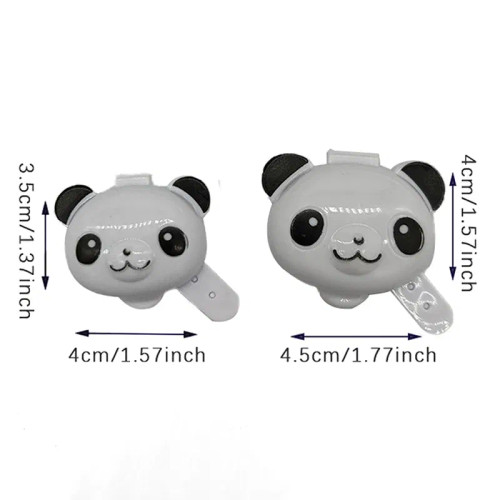 Light Grey - 2Pcs Lunch Bento Soy Sauce Box Container Cute Plastic Condiment Dispenser Mini Portable Salad Dressing Tomato Ketchup Bottle Jar By WTB