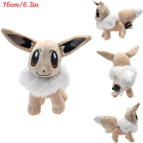 Light Grey - Pokemon Shiny Mimikyu Cubone Butterfree Plush Toys Anime Caterpie Shinx Charizard Stuffed Animal Peluche Dolls Birthday Gift Kid By WTB