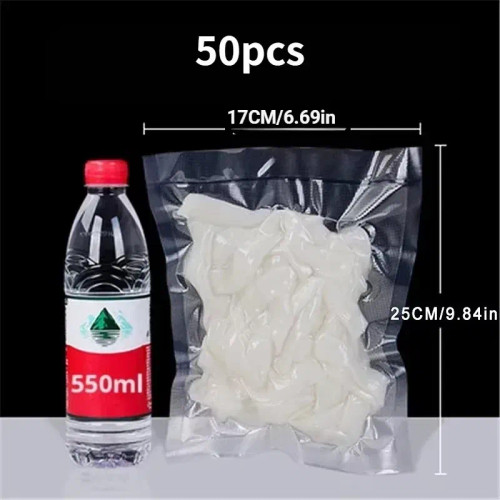 White - Electric Vacuum Sealers Food Sealer Machine Foods Fresh Storage Vacuum Sealer Machine Plastic Bags Sealer For Storage Food By WTB