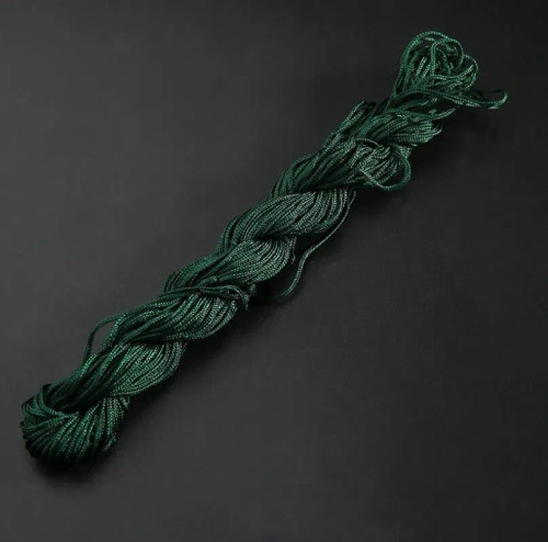 Purple - 24M Polyester Braided Jade Thread For Diy Handmade Necklace Bracelet Trinket Pendant Braided Accessories Jewelry Making Finding By WTB