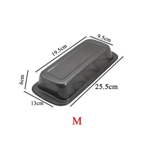 Light Green - 1Pc Loaf Pan Rectangle Toast Bread Mold Cake Mold Carbon Steel Loaf Pastry Baking Bakeware Diy Non Stick Pan Baking Tools Mold By WTB