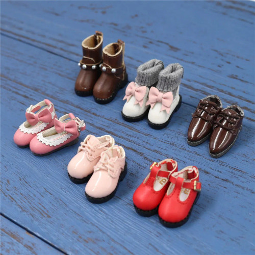 Gray - Icy Dbs Blyth Doll Licca Bjd Azone Joint Body Toys Shoes Fashion Boots By WTB