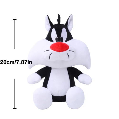 Mistyrose - New 20Cm Original Looney Tunes Bugs Bunny Plush Toy Classic 32Cm Tweety Q Series Lola Bunny Daffy Cartoon Peluche By WTB