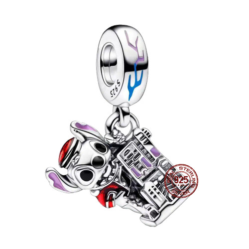 Silver Bronze - New Charm Plata De Ley 925 Silver Disney Star Warsries Mandalorian Helmet Charm Bead Fit Original Brand Bracelet Birthday Gift By WTB