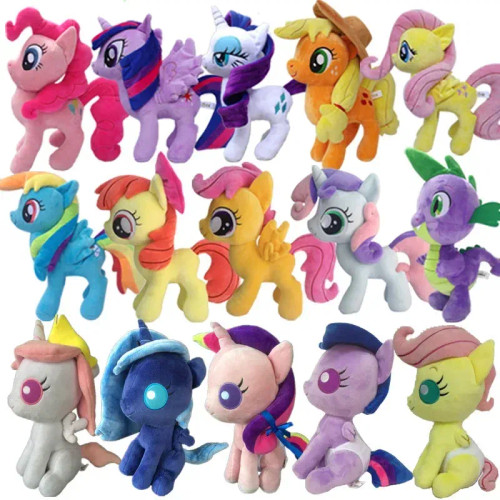 Violet/?Â«?Â?Â¦Â° - Genuine My Little Pony Plush Toy Universe Princess Moon Princess Nightmare Month Crane Machine Anime Plush Children Gift By WTB