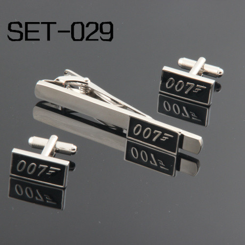 Novelty Interesting Tie Clips & Cufflinks Can Be Mixed Free Shipping Set 029 Superhero Series 007 By WTB