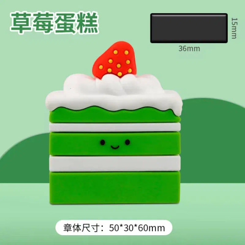 Gold - Customized Name Stamp Paints Personal Student Child Baby Engraved Waterproof Non-Fading Kindergarten Cartoon Clothing Name Seal By WTB