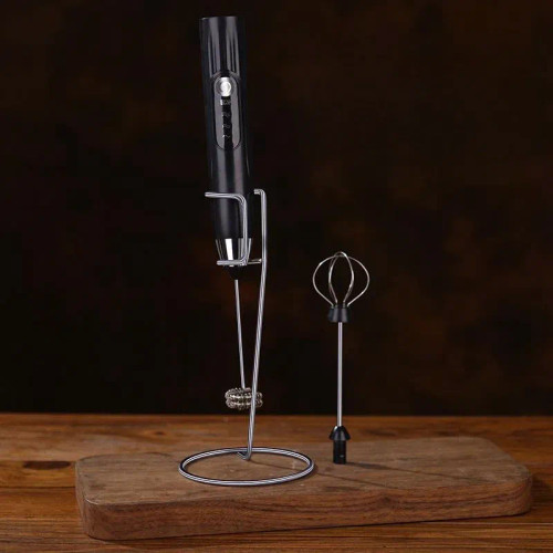 Yellow - 2-In-1 Multi-Function Usb Rechargeable Electric Egg Beater Baking Mixer Milk Frother Kitchen Gadgets Coffee Stirrer Tools Dining By WTB