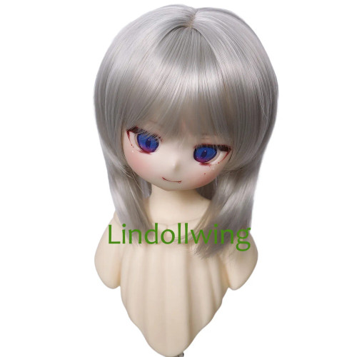 Goose Yellow - 1/3 Bjd Wig Pullip Dal Dd Dollfie Doll Wig 8-9 Inch Long Collection Wig By WTB