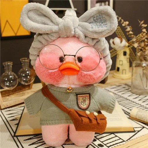 Camel, Height: 11Cm-30Cm - 30Cm Kawaii Lalafanfan Duck Plush Toy Cartoon Lalafanfan Duck Doll Soft Stuffed Animal Plushie Birthday Gifts For Girl Children By WTB