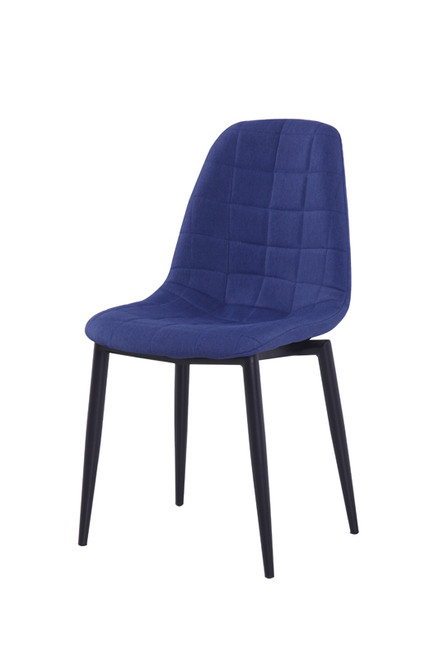Zella Modern Blue Dining Chair Set Of 2 By Vig Vglcldc350 Blu