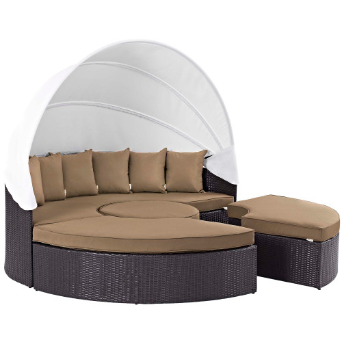 Quest Canopy Outdoor Patio Daybed Eei 983 Exp Moc Set By Modway