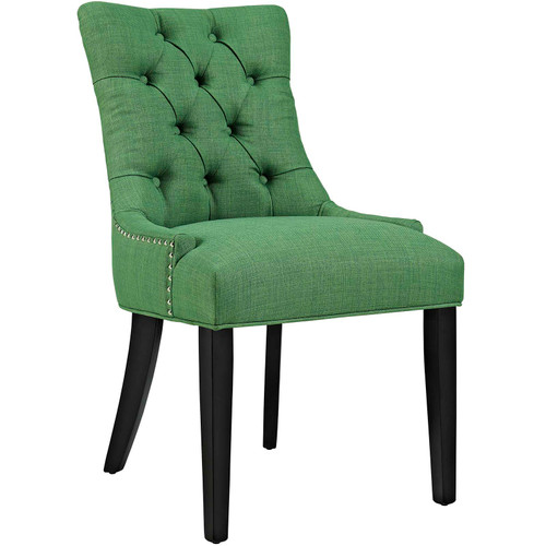 Modway Regent Fabric Dining Chair Green Eei 2223 Grn