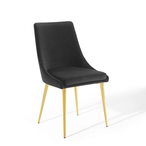 Modway Viscount Modern Accent Performance Velvet Dining Chair Eei 3416 Blk