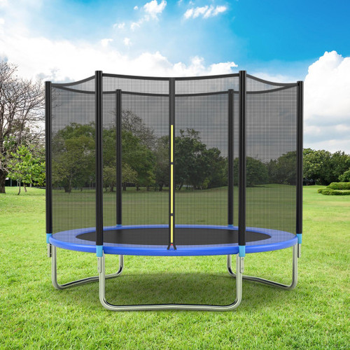8 Feet Safety Jumping Round Trampoline With Spring Safety Pad Sp36529 By Cw