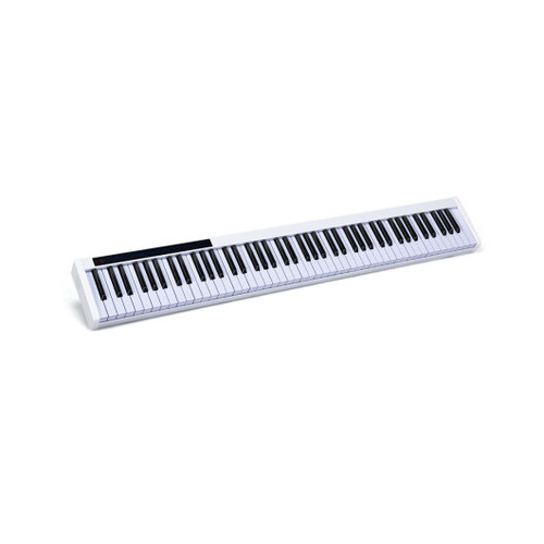 88 Key Portable Electronic Piano With Voice Function White Mu10066Wh By Cw