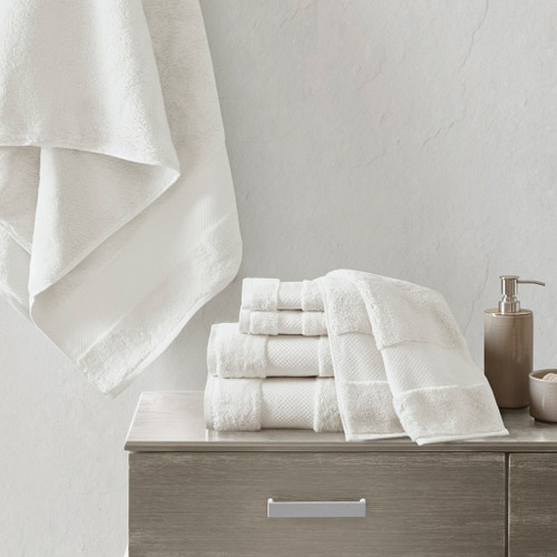Madison Park Signature Turkish 6 Piece Bath Towel Set Mps73 349