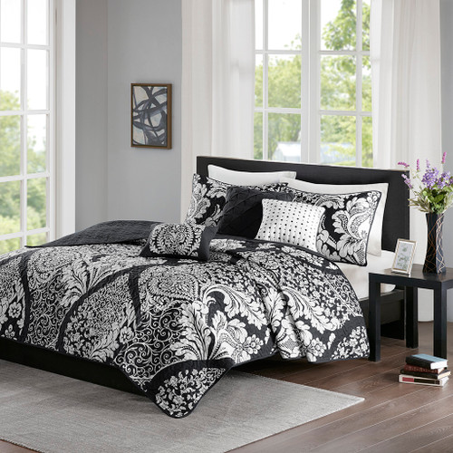 Olliix Vienna 6 Piece Reversible Coverlet Set Full Queen Mp13 7958