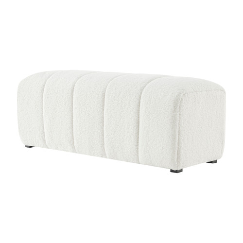 Cassy Faux Shearling Bench Shearling Beige 1250057 560 By Npd