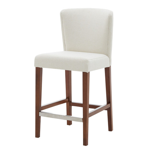 Albie Kd Fabric Counter Stool Cardiff Cream Assembly Required 3900077 276 By Npd
