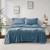 True North By Sleep Philosophy Soloft Plush Sheet Set Queen Bl20 0455 By Olliix