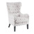 Madison Park Arianna Swoop Wing Chair MP100-0018 By Olliix