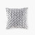 Croscill Classics Winchester Square Decor Pillow - Silver CCL30-0034 By Olliix