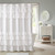 Madison Park Grace Ruffled Shower Curtain - 72X72" MP70-3651 By Olliix