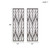 Madison Park Florian Carved Wall Panel Decor 2 Piece Set MP95B-0291 By Olliix