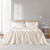 Olliix Satin Wrinkle Free Luxurious 6 Piece Sheet Set Full Mpe20 903