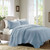 Olliix Tuscany 3 Piece Reversible Scalloped Edge Quilt Set King Cal King Mp13 8246