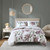 Madison Park Essentials Alice Floral Comforter Set With Bed Sheets - King MPE10-1021 By Olliix