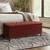 Madison Park Shandra Tufted Top Storage Bench FUR105-0040 By Olliix