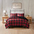 Woolrich Bernston Faux Wool To Faux Fur Down Alternative Comforter Set - Full/Queen WR9201030822-02 By Olliix