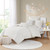 Urban Habitat Brooklyn Kay Duvet Set - Ivory (Twin/Twin-XL) UH12-0201 By Olliix