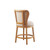 Madison Park Stewart Upholstered 360 Degree Swivel Counter Stool 25" H MP104-1212 By Olliix