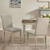 Olliix Fiona Upholstered Dining Chair With Turned Wood Legs Set Of 2 Mt108 1186
