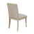 Martha Stewart Fiona Upholstered Dining Chair With Turned Wood Legs Set Of 2 MT108-1186 By Olliix