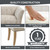 Madison Park Welburn Welburn Accent Bench- Taupe Multi MP105-0999 By Olliix