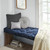 Intelligent Design Azza 100% Polyester Chenille Square Floor Pillow Cushion ID31-1832 By Olliix