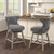 Madison Park Emmett 25.75" Swivel Counter Stool MP104-1119 By Olliix